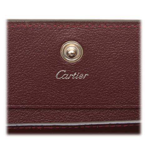 cartier wallet for men|cartier coin pouch.